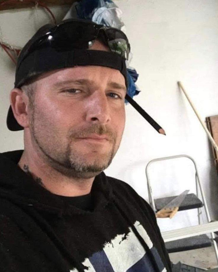 Jason White on site, safety glasses pushed up on his cap and a pencil behind his ear